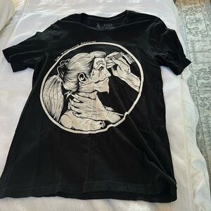 Black Graphic Tee. Make me an offer